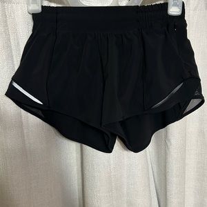Lululemon Black Hotty Hot Shorts